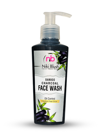 Sulfate Free Charcoal Face Wash - 100ml  for Deep Cleansing