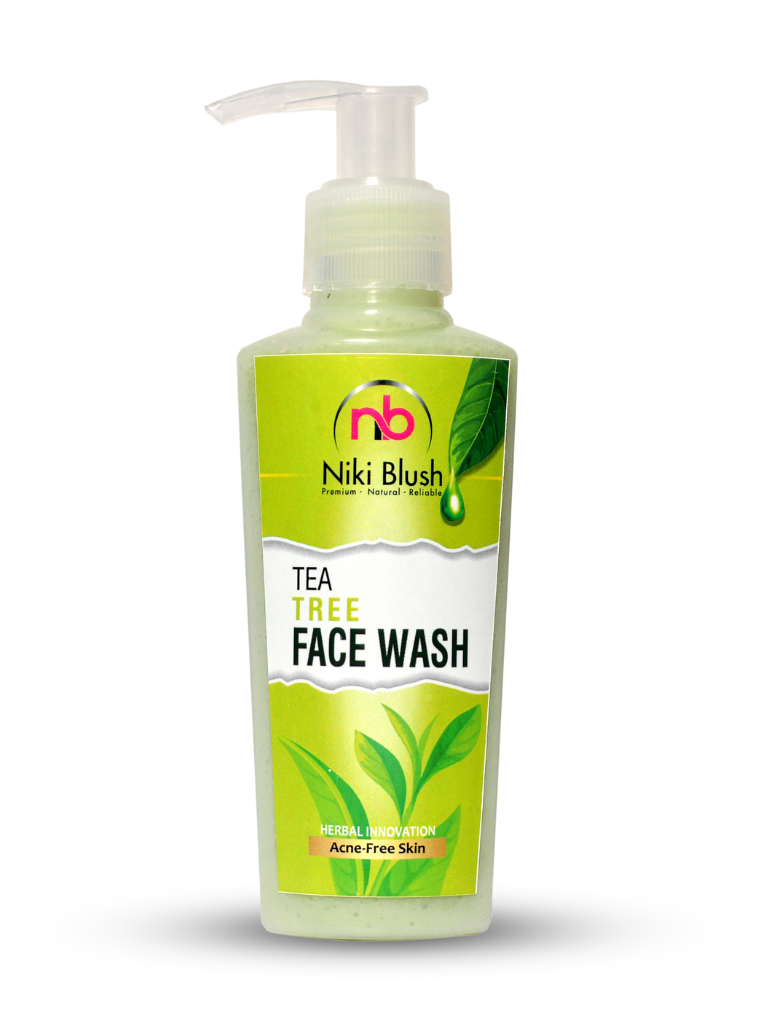 Sulfate Free Tea Tree Face Wash - 100ml  for Acne and Pimples