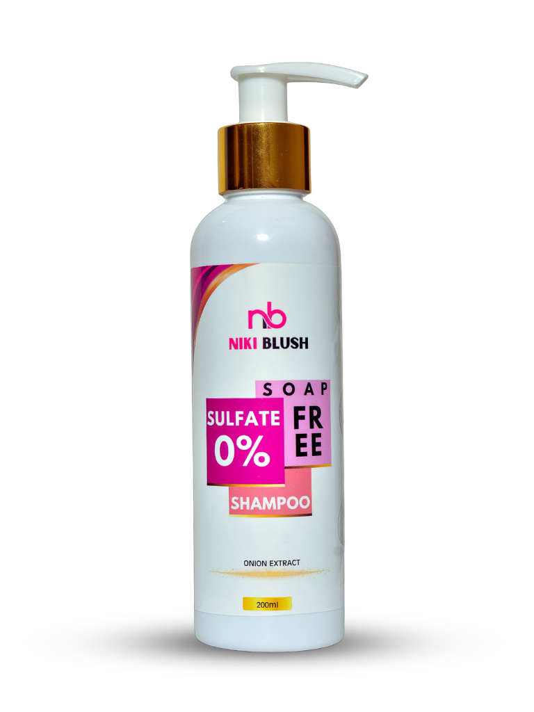 Sulfate Free Shampoo 200ml - For Hair Fall Control With Onion Extract & Biotin