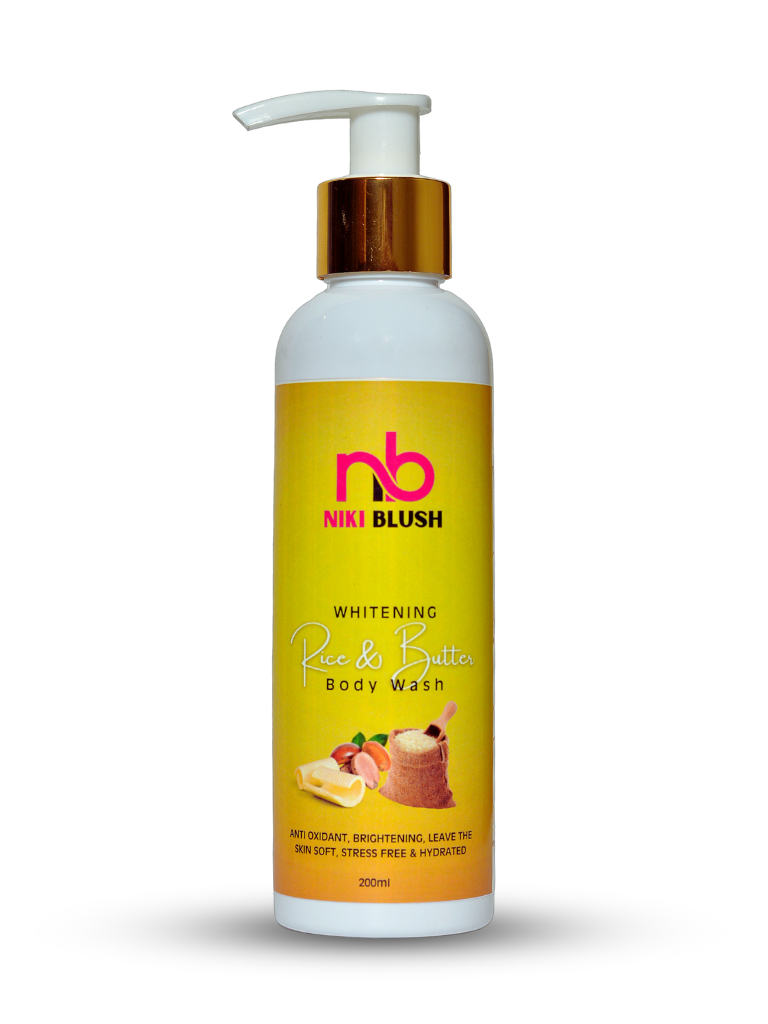 Rice & Butter Body Wash - 200ml for Skin Brightening