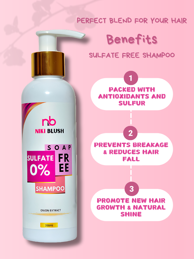 Sulfate Free Onion Shampoo 2